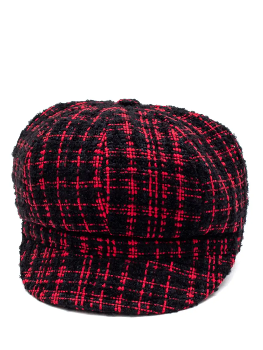 Кепка в клетку