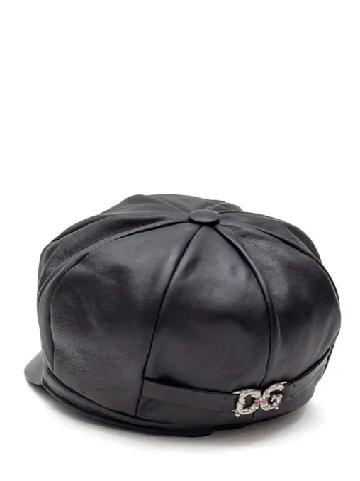 Кепка кожаная DOLCE & GABBANA