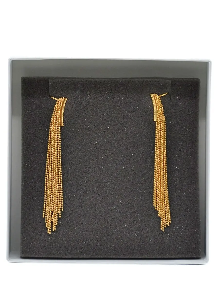 Серьги удлиненные