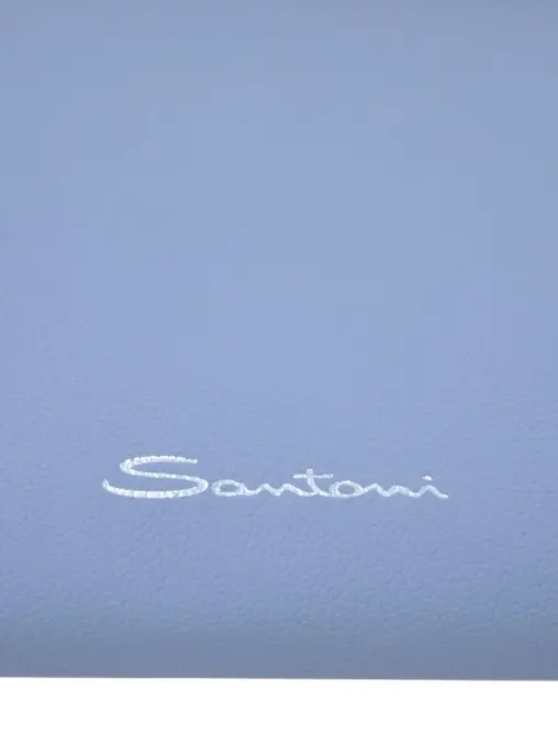 Клатч из кожи SANTONI