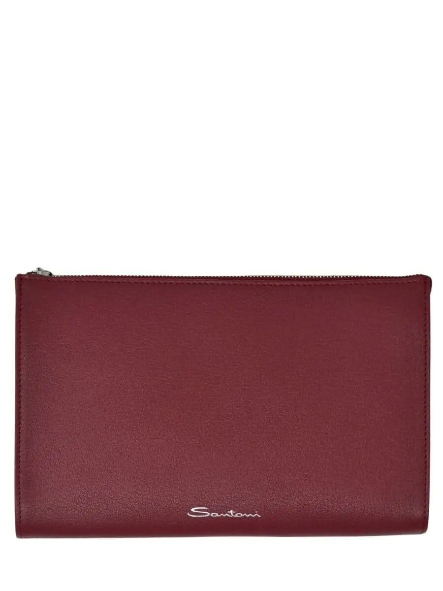 Клатч из кожи