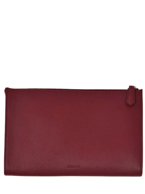 Клатч из кожи SANTONI