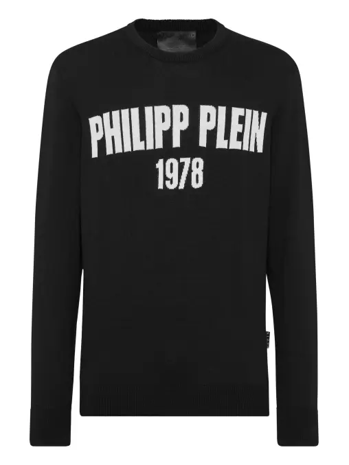 Джемпер из хлопка и шерсти PHILIPP PLEIN