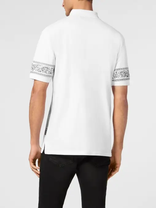Поло хлопковое PHILIPP PLEIN