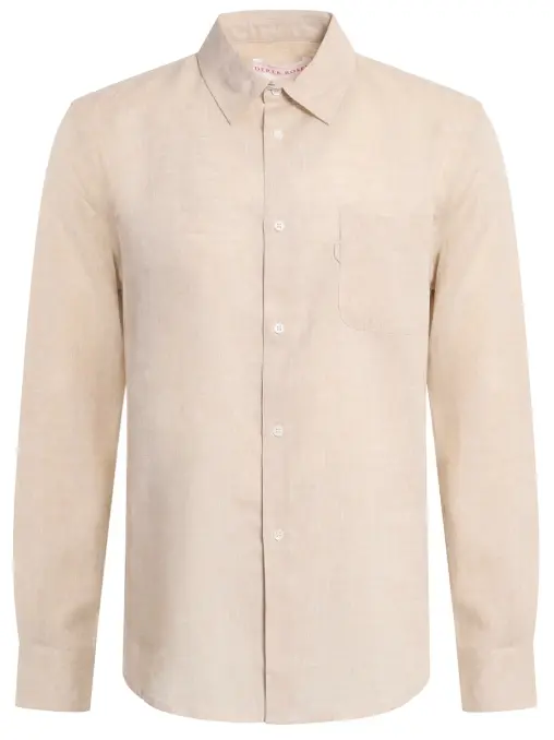 Рубашка льняная DEREK ROSE