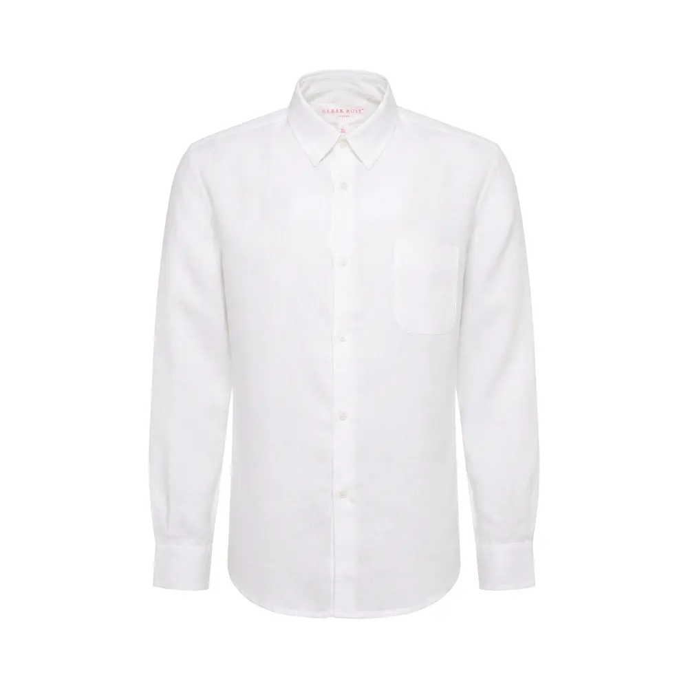 Рубашка Regular Fit льняная