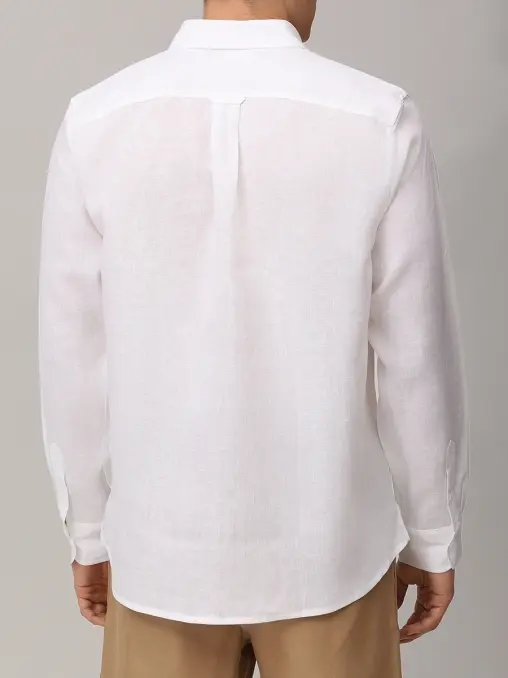 Рубашка Regular Fit льняная DEREK ROSE