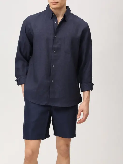 Шорты льняные DEREK ROSE