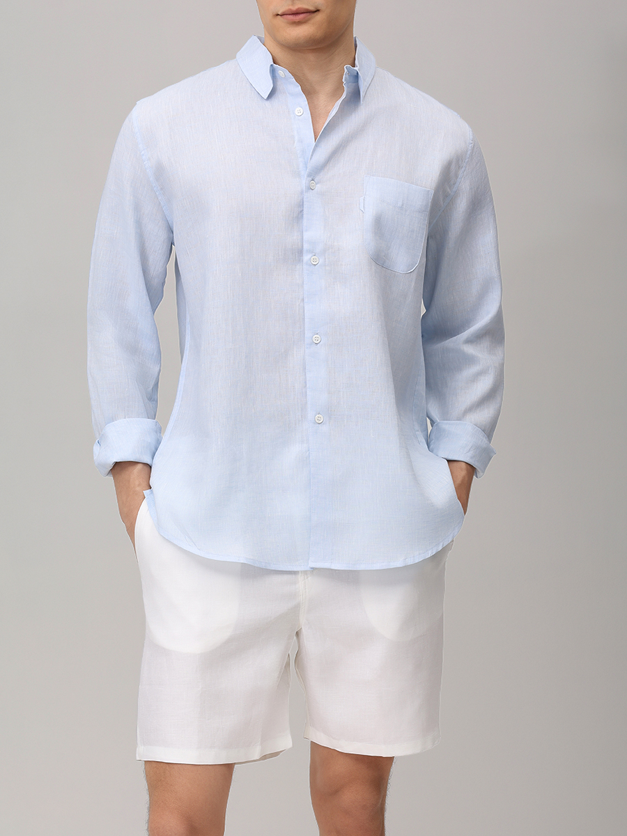 Шорты льняные