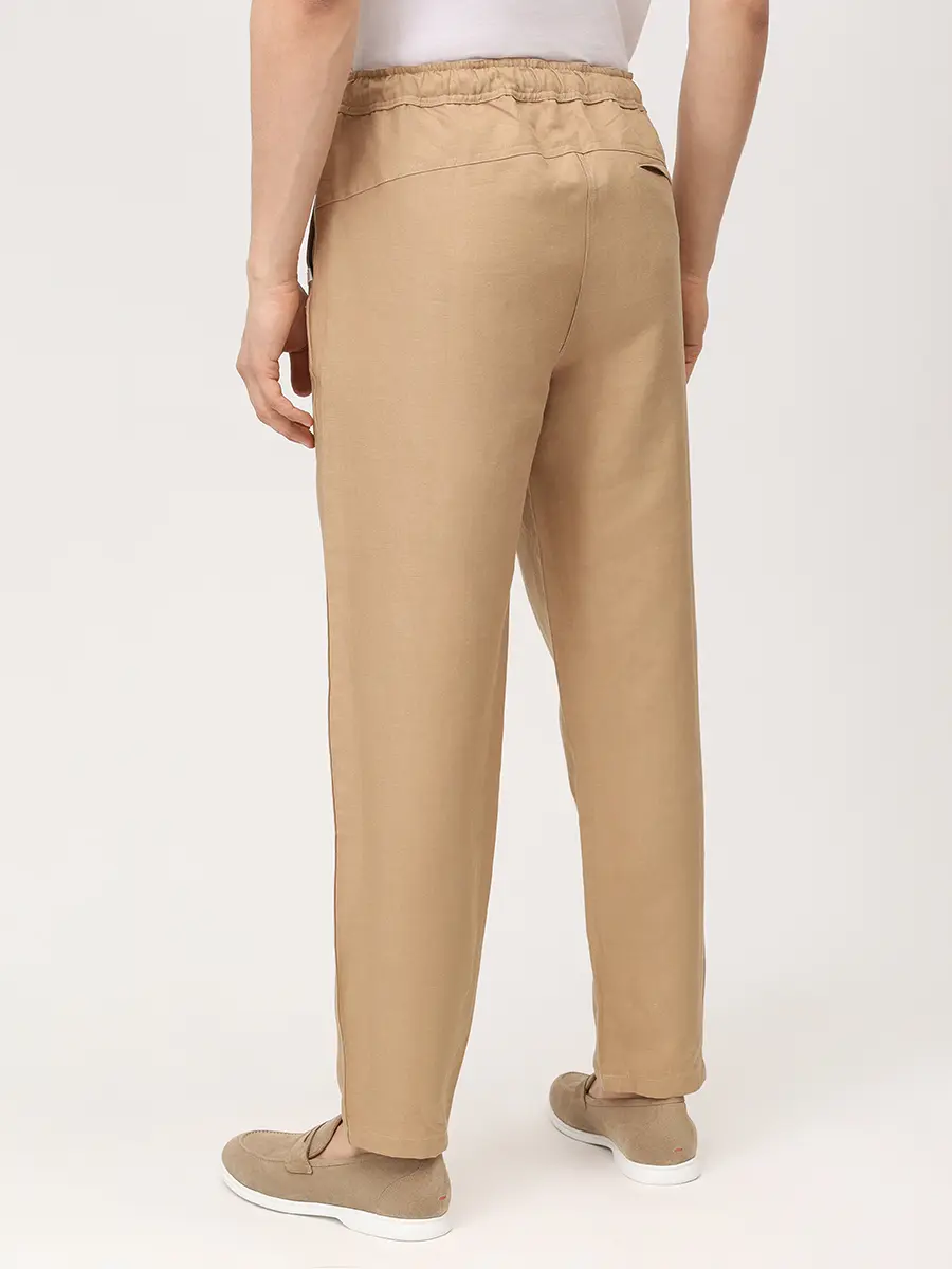 Брюки льняные