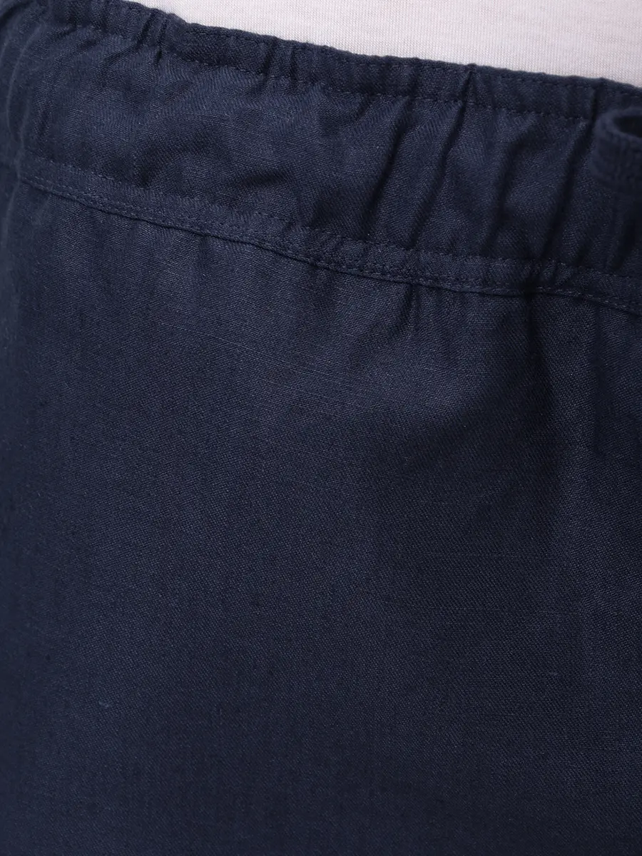 Брюки льняные