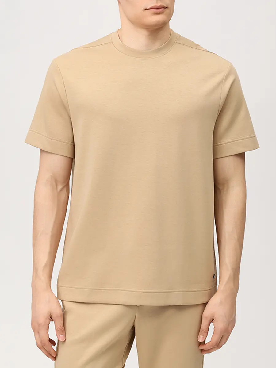 Футболка из хлопка и модала