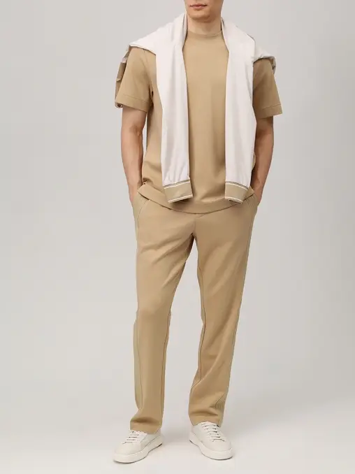 Футболка из хлопка и модала BOGNER