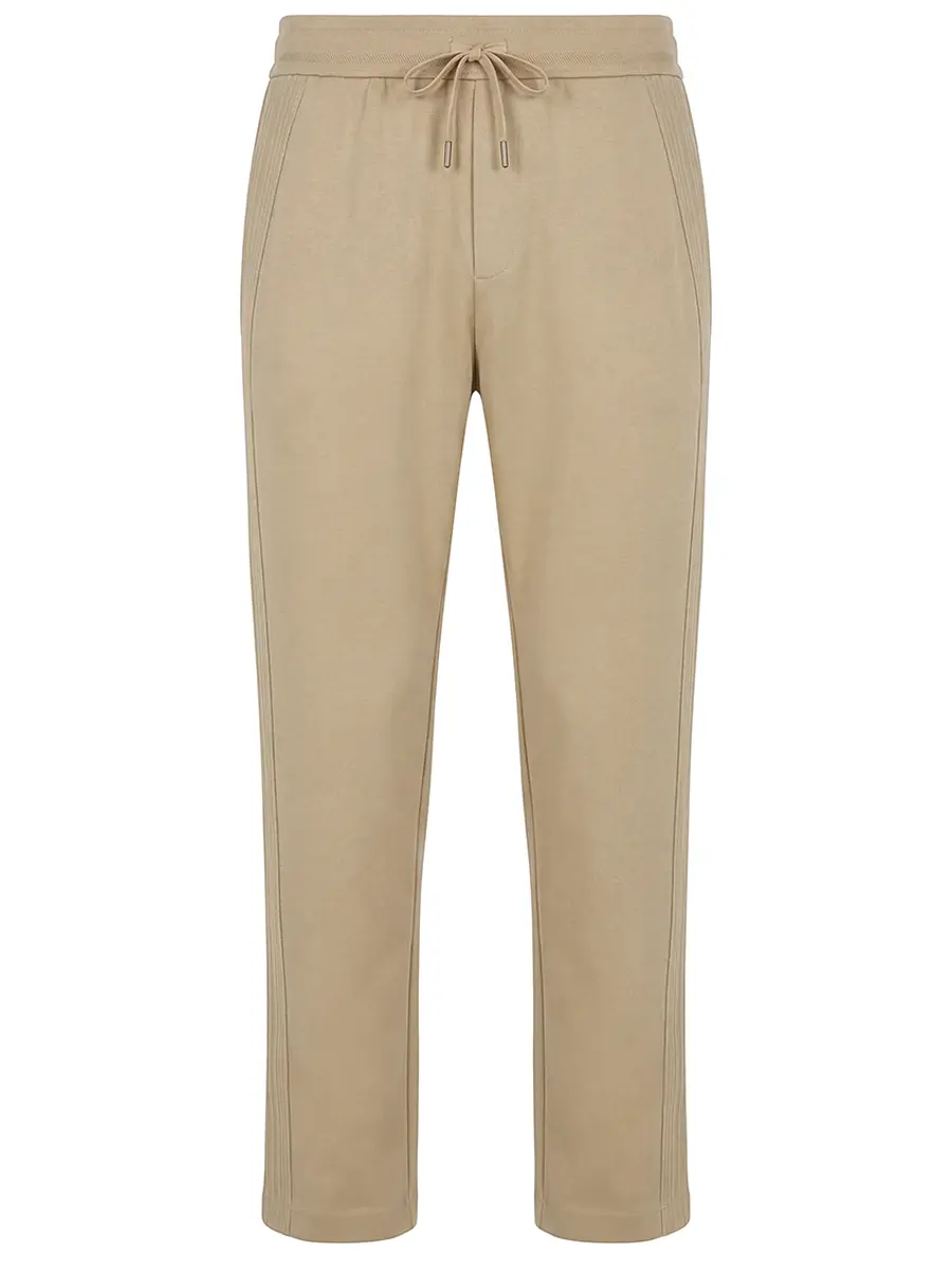 Брюки из хлопка и модала Leroy