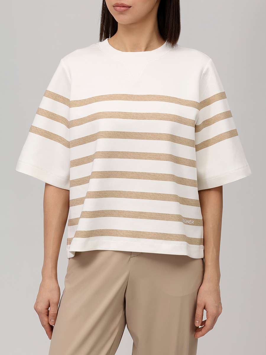 Футболка из модала и хлопка Stacey