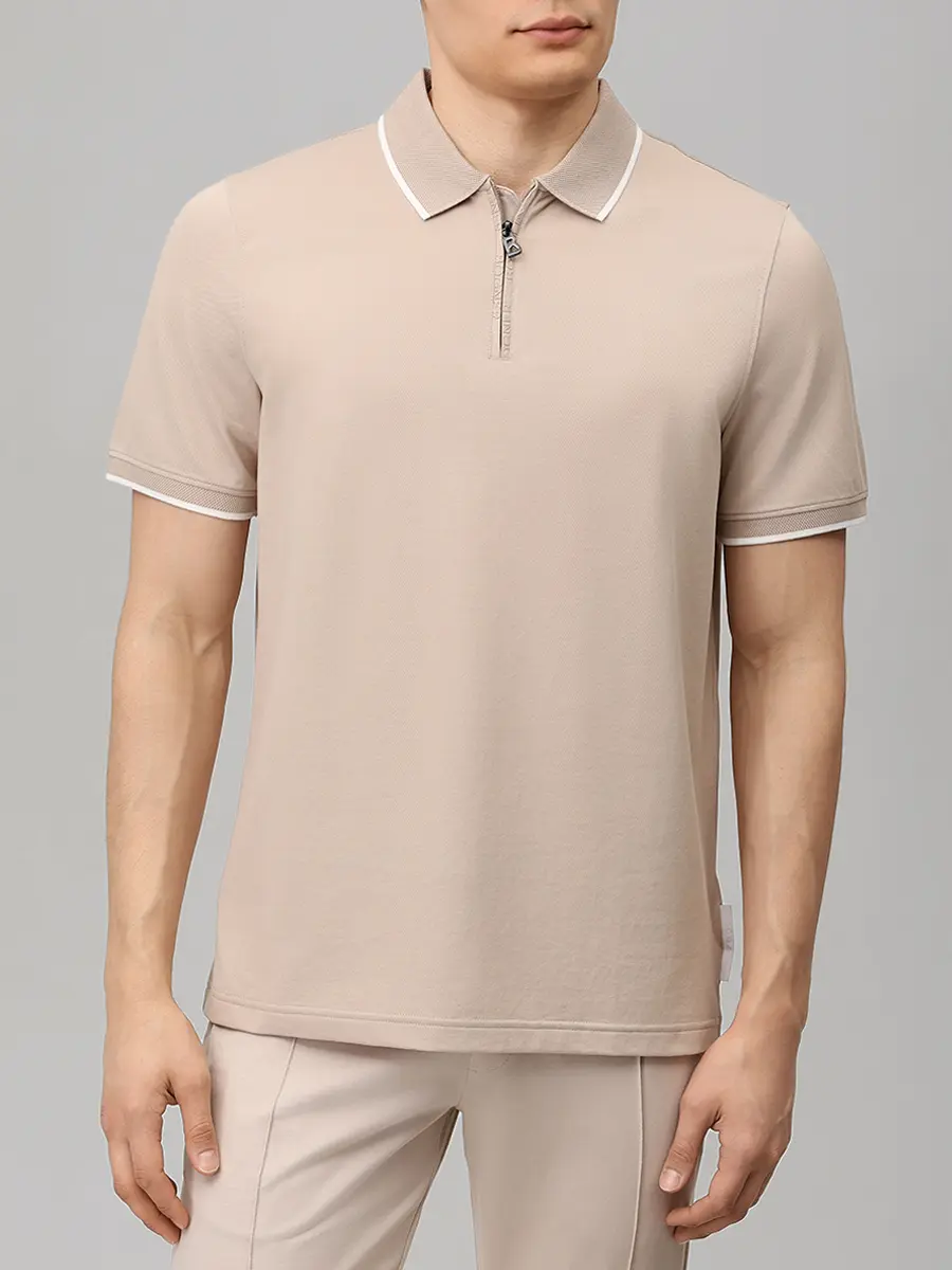 Поло Regular Fit хлопковое Timo