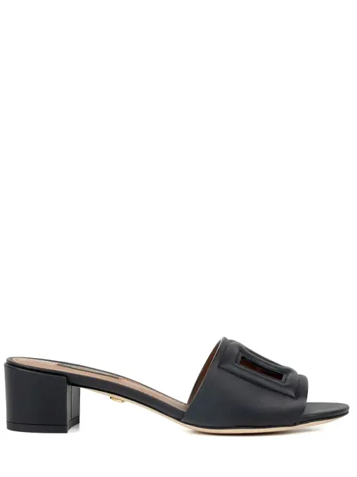 Мюли кожаные DOLCE & GABBANA