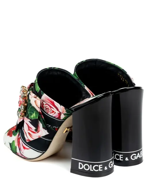 Мюли текстильные DOLCE & GABBANA