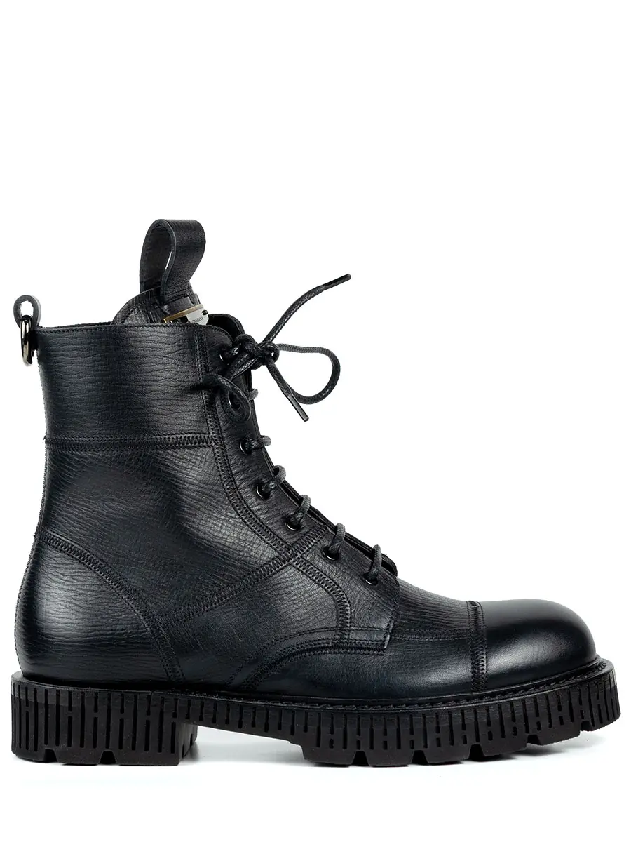 Ботинки кожаные