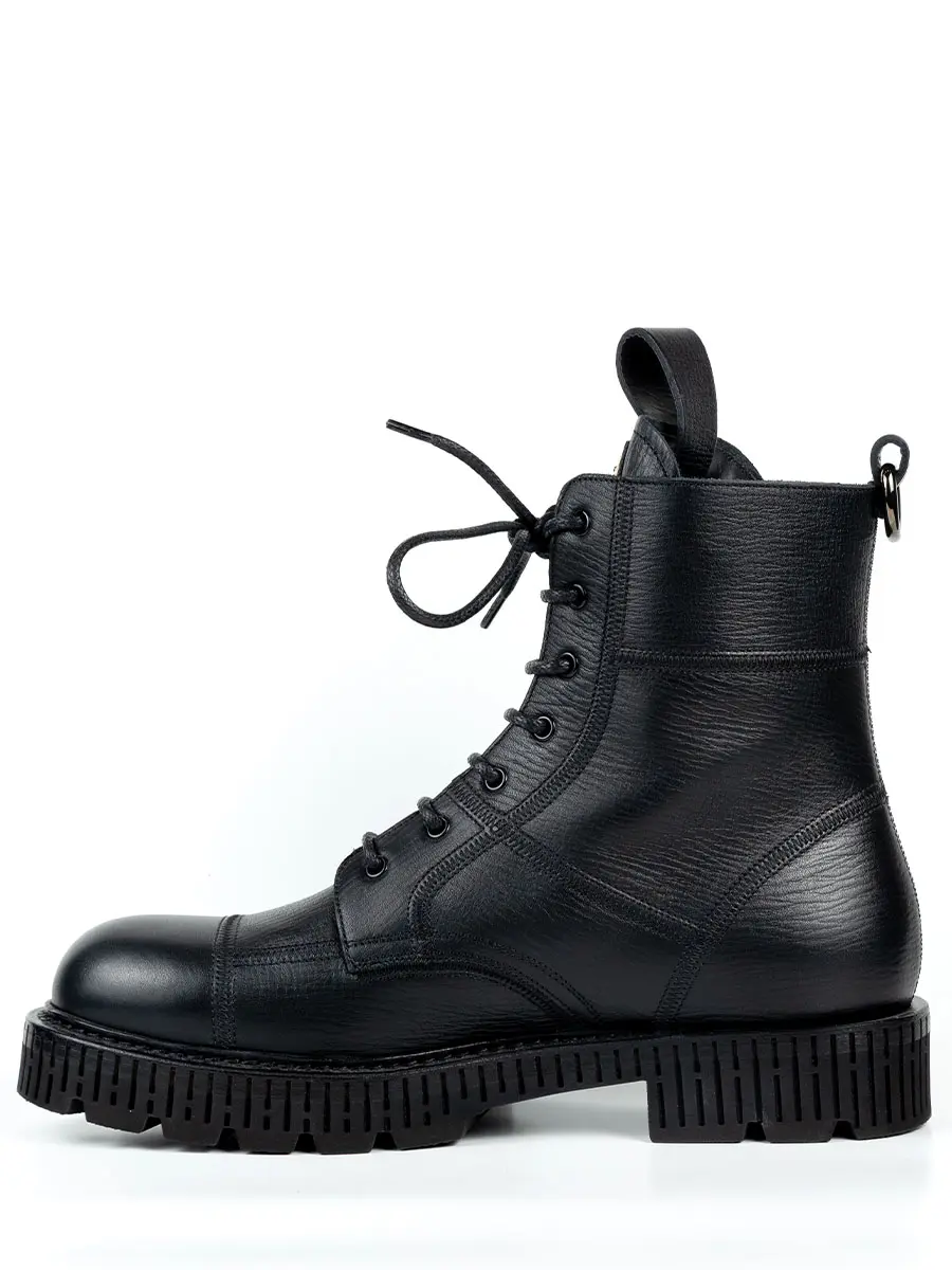 Ботинки кожаные