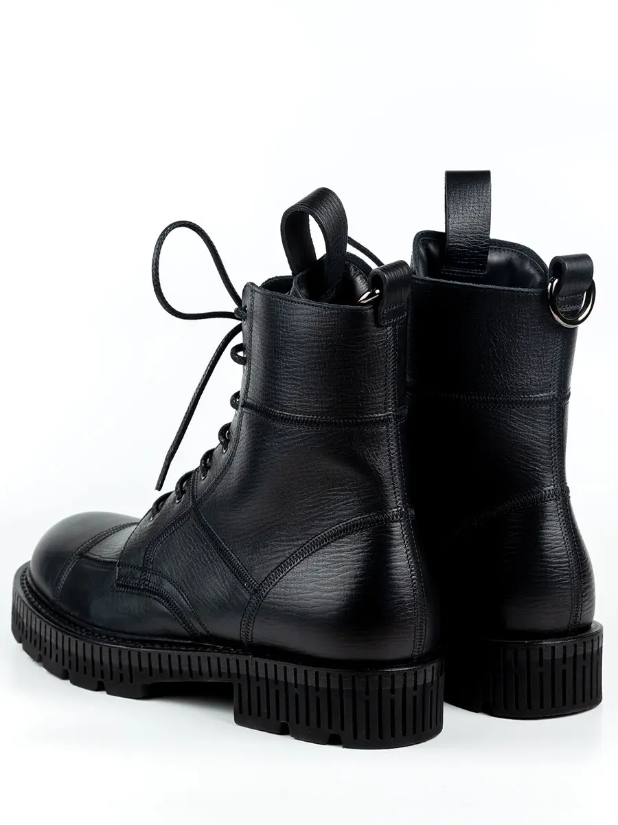 Ботинки кожаные