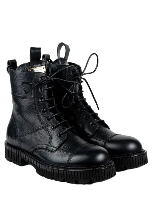 Ботинки кожаные DOLCE & GABBANA