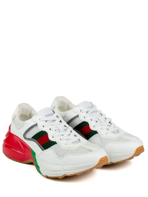 Кроссовки комбинированные GUCCI