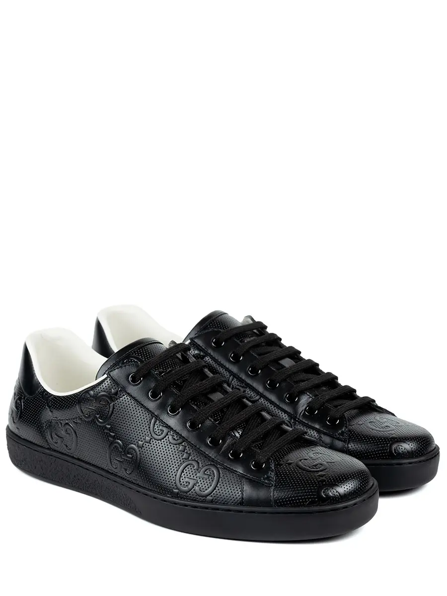 Кеды кожаные