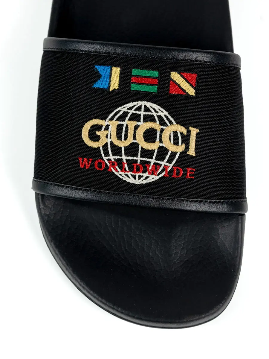 Шлепанцы комбинированные