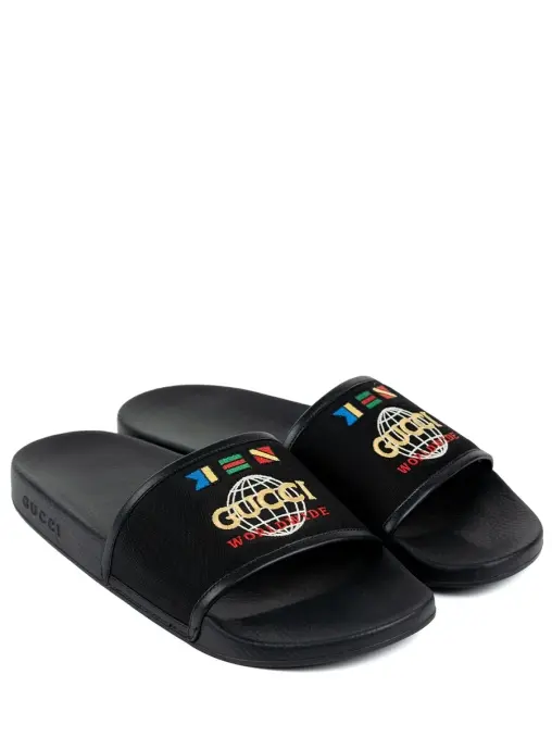 Шлепанцы комбинированные GUCCI