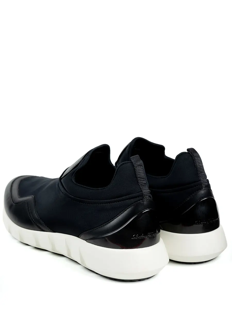 Кроссовки кожаные