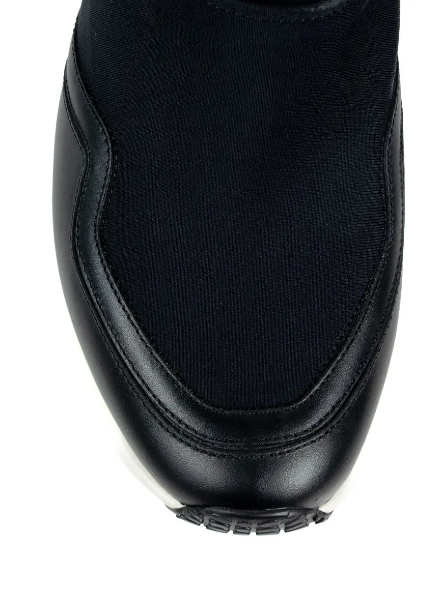 Кроссовки кожаные