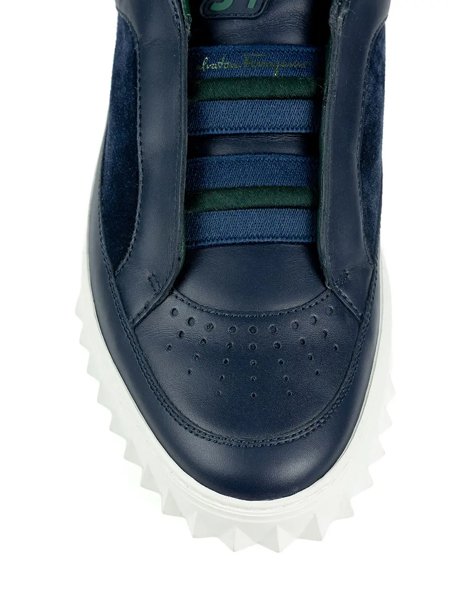 Кеды кожаные