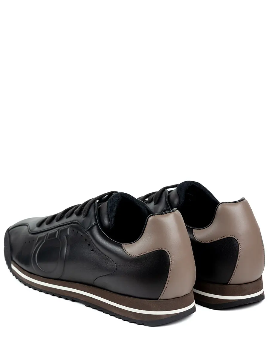 Кроссовки кожаные