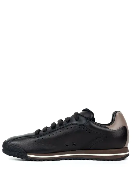 Кроссовки кожаные S.FERRAGAMO