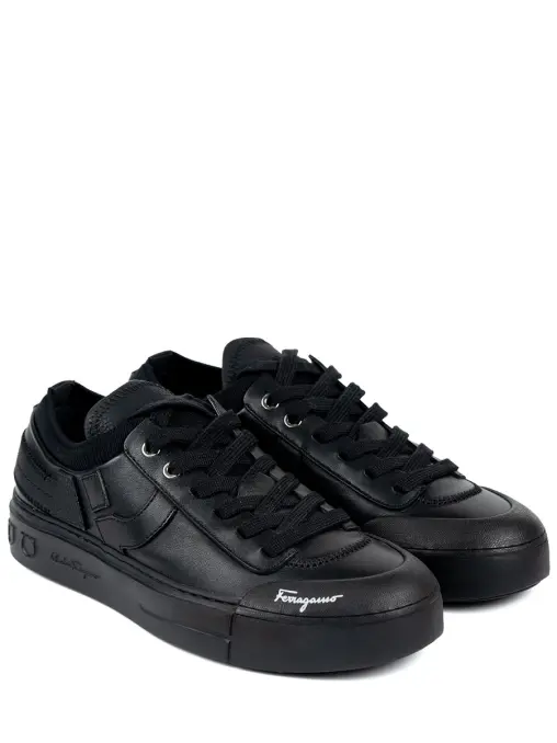 Кеды кожаные S.FERRAGAMO