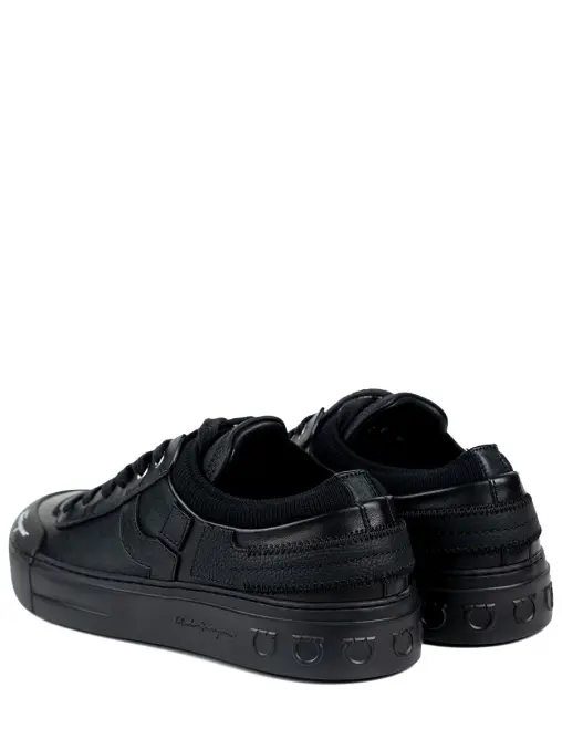 Кеды кожаные S.FERRAGAMO