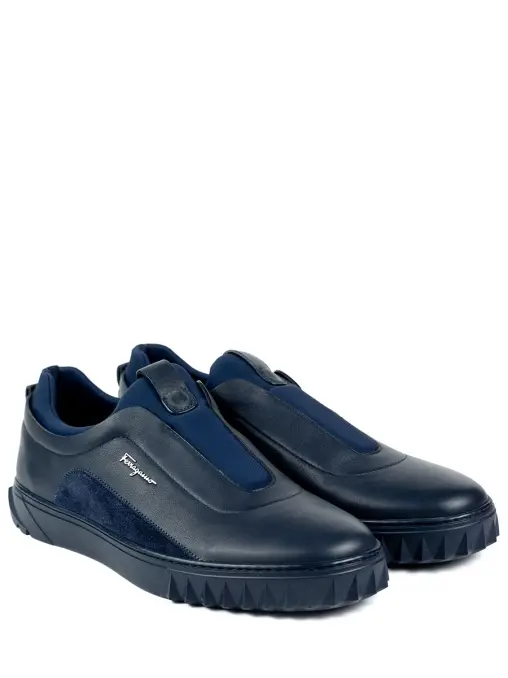 Кеды кожаные S.FERRAGAMO