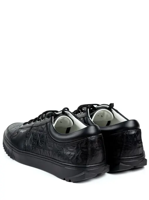 Кеды кожаные S.FERRAGAMO