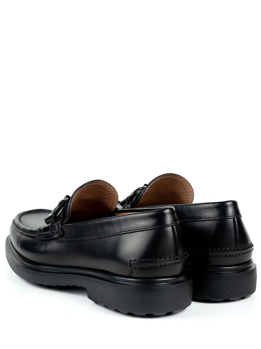 Лоферы кожаные