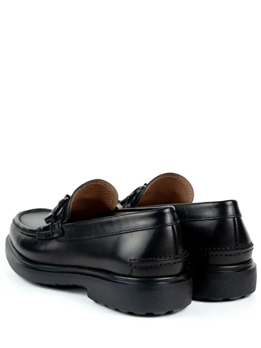 Лоферы кожаные S.FERRAGAMO