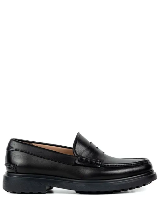 Лоферы кожаные S.FERRAGAMO