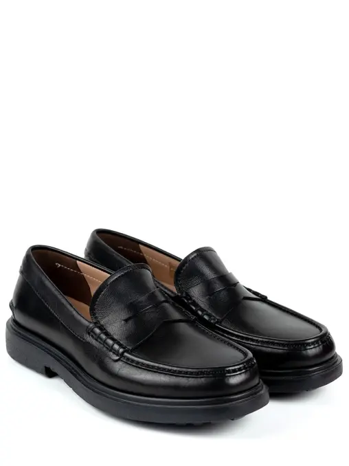 Лоферы кожаные S.FERRAGAMO