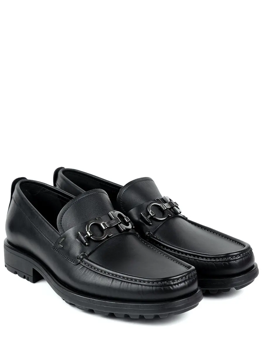 Лоферы кожаные