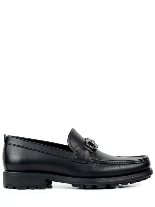 Лоферы кожаные S.FERRAGAMO