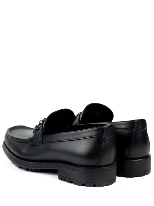 Лоферы кожаные S.FERRAGAMO