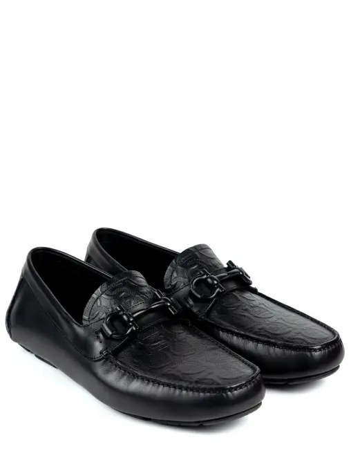 Мокасины кожаные S.FERRAGAMO