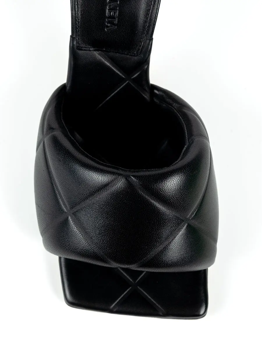 Мюли кожаные BV Rubber Lido