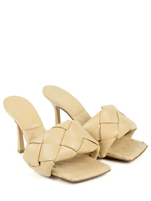 Мюли кожаные BV Lido BOTTEGA VENETA