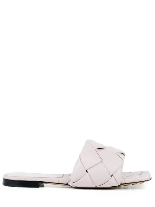Шлепанцы кожаные Lido BOTTEGA VENETA